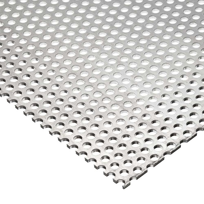 Лист алюминиевый перфорированный (4000 мм х 2 мм х 1100 мм)